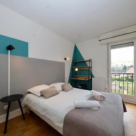 6 Pers - 3 Ch & 2 Sdb Apartment Rouen