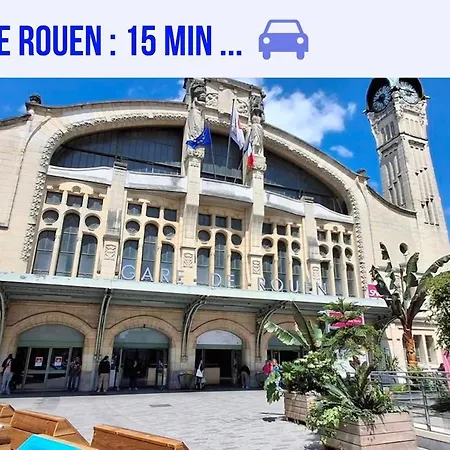 Appartement 6 Pers - 3 Ch&2 Sdb Rouen