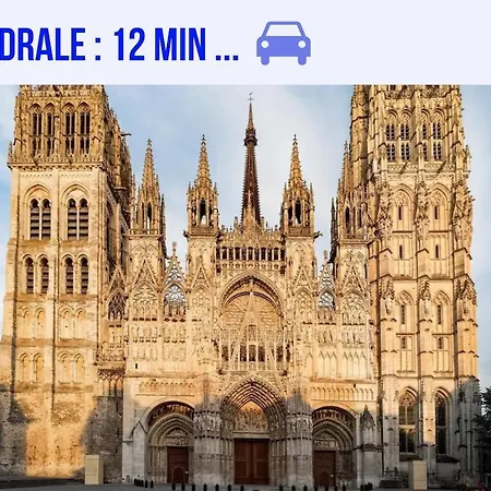 6 Pers - 3 Ch & 2 Sdb Rouen
